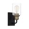 Quoizel Cox 1-Light Matte Black Wall Sconce COX8604MBK - alternate 4